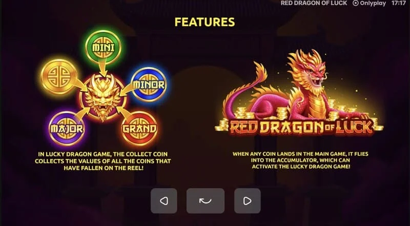 Red Dragon of Luck - Mini, Minor, Major and Grand Jackpots